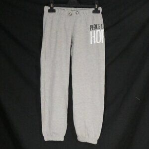 URBAN GIRL ATHLETICS | large | Peace Love Hope Print Grey Sweatpants